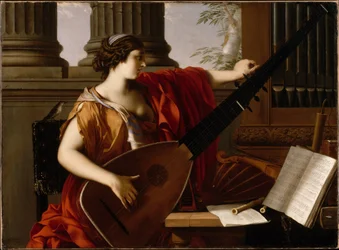 Allegorische Figur der Musik